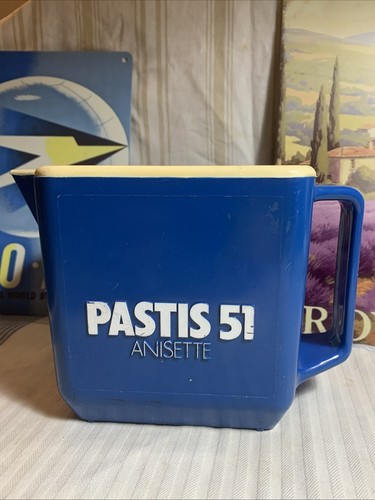 Vintage pastis blue plastic - pastis,