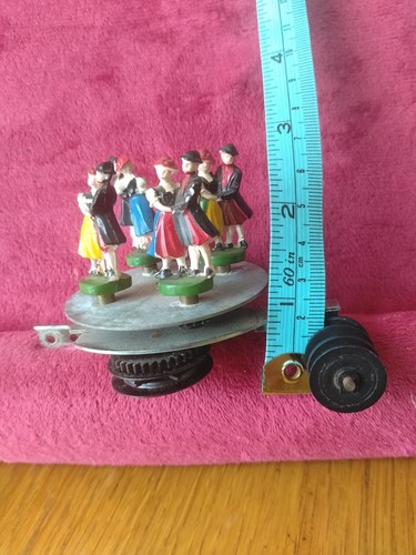 Antique cuckoo clock dancer - antique,