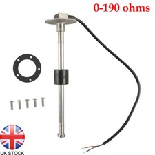 150mm Fuel Level Sender Water Level Gauge Sensor 0-190 ohms for Truck Boat Car