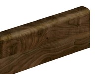 Dark Walnut Rounded Edge