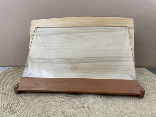 Solid wood glass - glass, book
