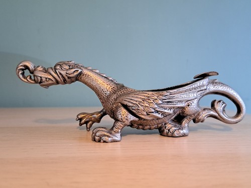 Vintage dragon ashtray - vintage,