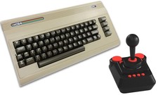 The C64 Maxi Console - Commodore 64 - RETRO Micro Computer CONSOLE + Joystick