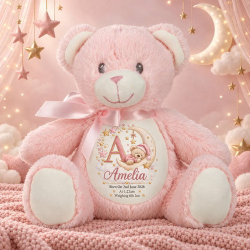 Personalised teddy bear baby - teddy,