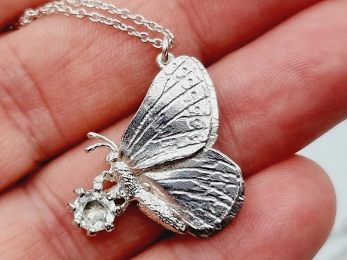 Alex monroe butterfly necklace - alex,