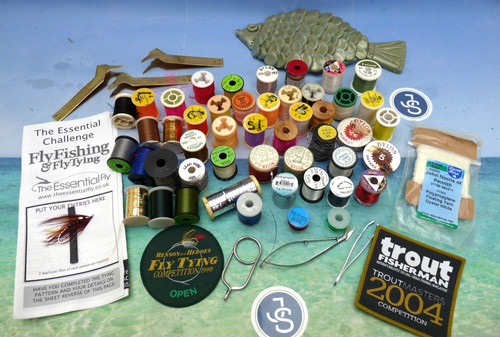 Big lot fly tying - tying, materials