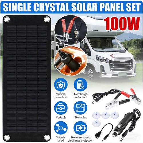 100w 12v portable solar - 100w, panel