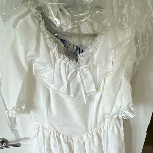 Vintage wedding dress floral - vintage,