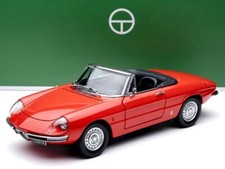 ALFA ROMEO 1600 Duet Spider - 1966 - Red - Touring Models 1:18