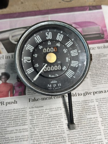 Hillman sunbeam speedometer - hillman,