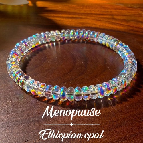 1pcs ethiopian opal stretch - 1pcs,