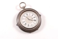 Nepro Pocket Watch Swiss Silver Plated