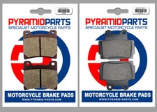 Front & Rear Brake Pads for