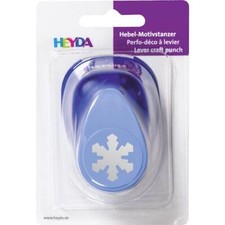 Heyda Snowflake Lever Craft Punch 25mm