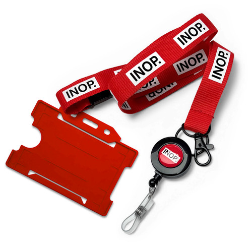 Inop aviation themed lanyard - -,