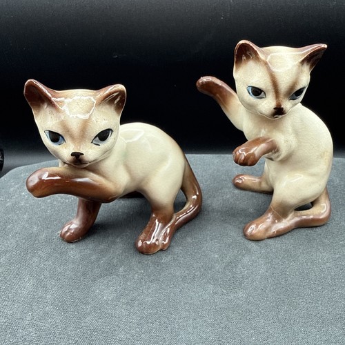 Japan porcelain siamese cat - japan,