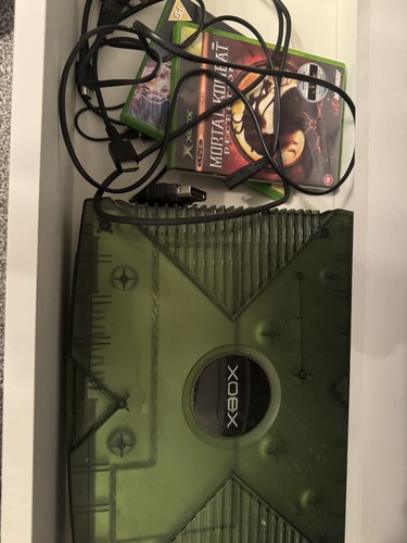 Microsoft xbox crystal green - microsoft,