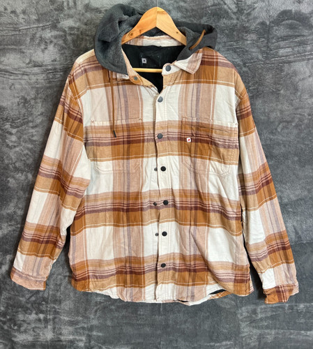Carhartt hooded flannel shirt - flannel,