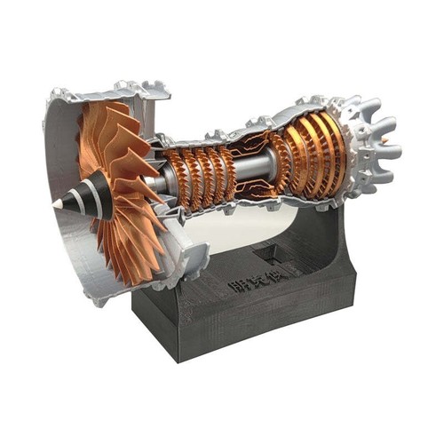 Printed trent 900 airbus - 3d,