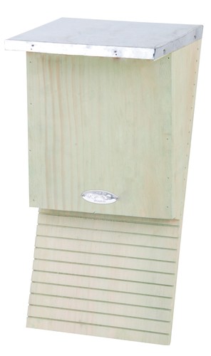 Wooden bat nest box - bat,