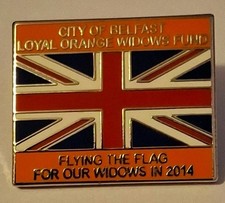 City Of Belfast Orange Widows