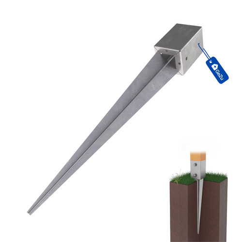 Gezu post support galvanised - gezu,