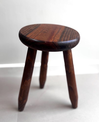 Vintage rustic wooden milking - rustic,