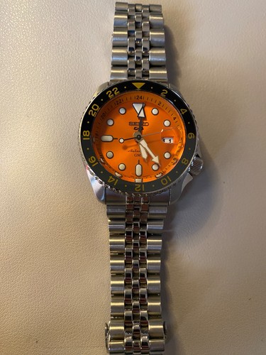 Seiko sports orange gmt - gmt,
