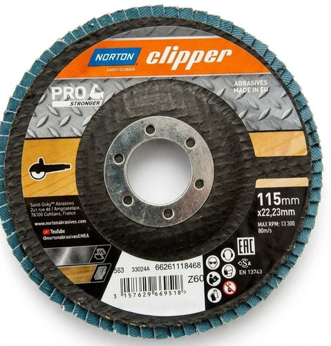 Norton clipper r82b 115mm p60 - clipper,