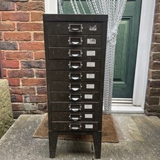 Large vintage green drawer - vintage,