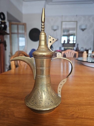 Vintage brass arabic - vintage,