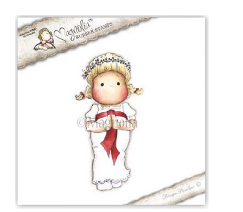 Magnolia tilda rubber stamp - stamp,