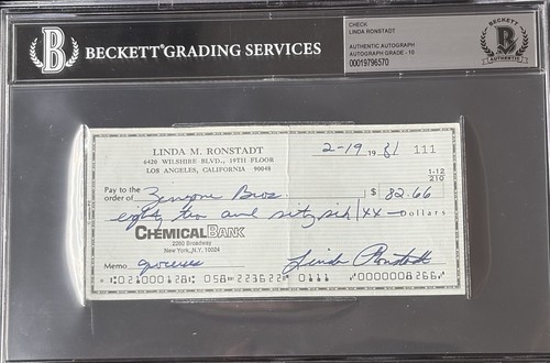 Linda ronstadt signed - linda,