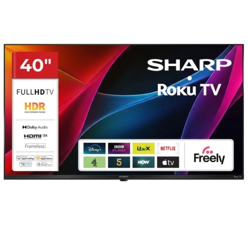 Sharp 40hd2125k 40in - 40in, roku