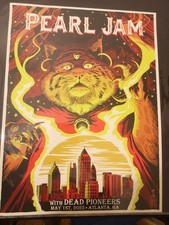 Pearl Jam Poster Atlanta Ga