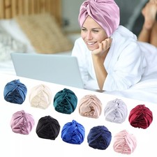 Mulberry Silk Turban Bonnets