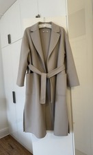S Max Mara Wool Coat UK 10 IT