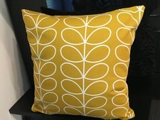 Orla Kiely Handmade Double sided Dandelion  Stem Cushion Cover 18"x18"(45x45cm)
