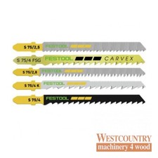 Festool 204275 25pk Jigsaw Wood Blades Assorted Set STS-Sort/25 W