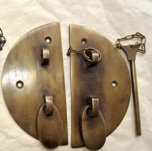 Door box latch catch brass - door,
