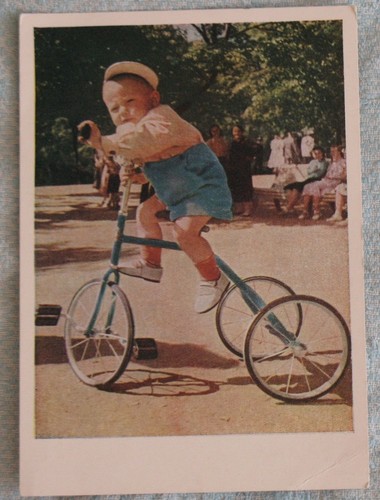 Russian vintage post card - russian,