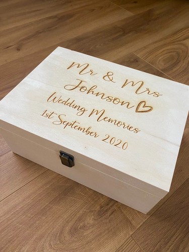 Personalised wooden and mrs - wooden,