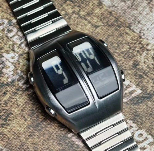 Digital led watch steampunk - digital,