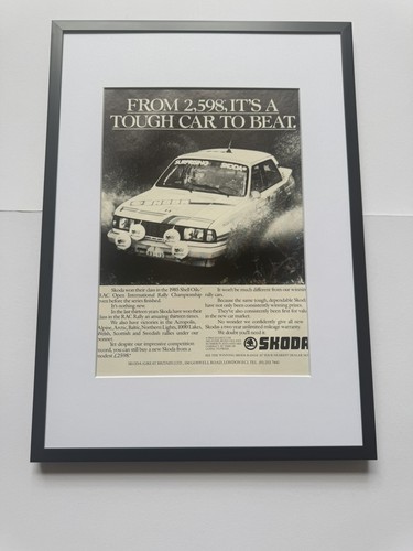 Framed original 1985 - 1985, skoda