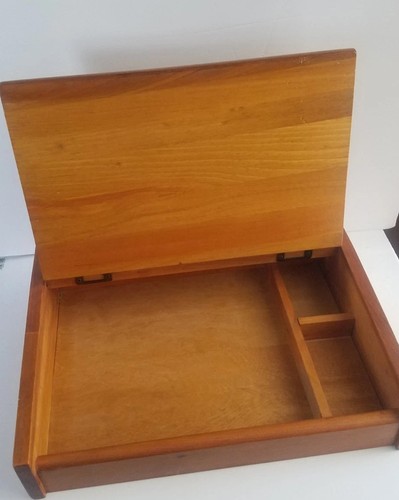 Vintage large wooden portable - vintage,