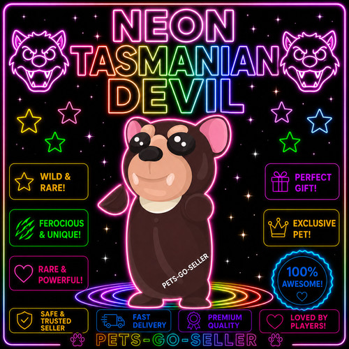 Neon tasmanian devil - tasmanian, (cheap)