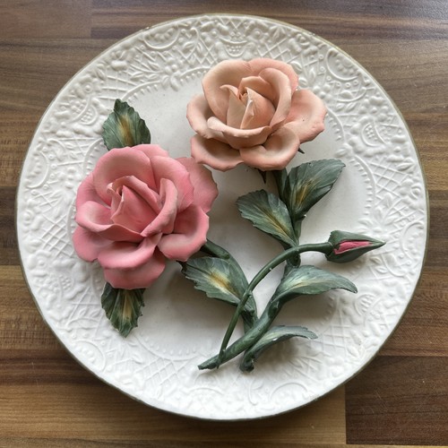 Pink roses capodimonte - of,