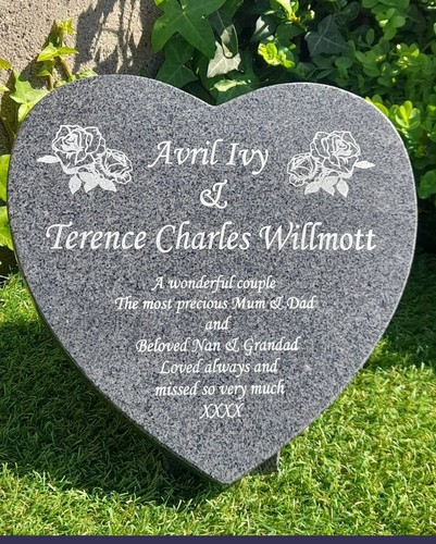 Engraved personalised grey - engraved,