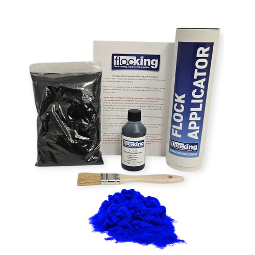 Flocking kit electric blue - flocking,