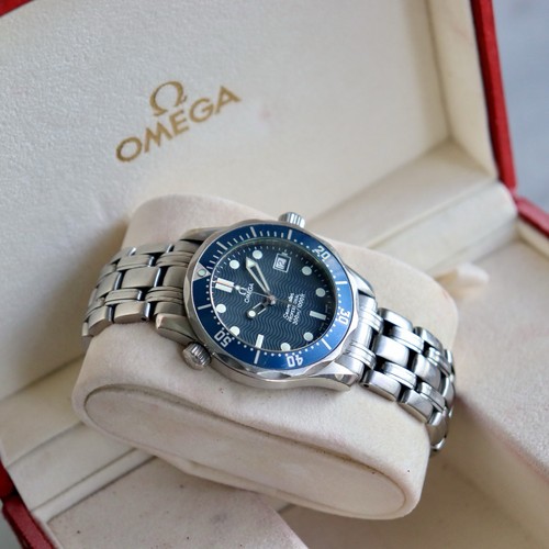 Omega seamaster pro blue mens - blue,